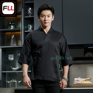 ✨ 廚師服 日式廚師服 日料工作服 日式廚師工作服男日式料理壽司店居酒屋和服料理日式工作服 丙級乙級烘焙考照