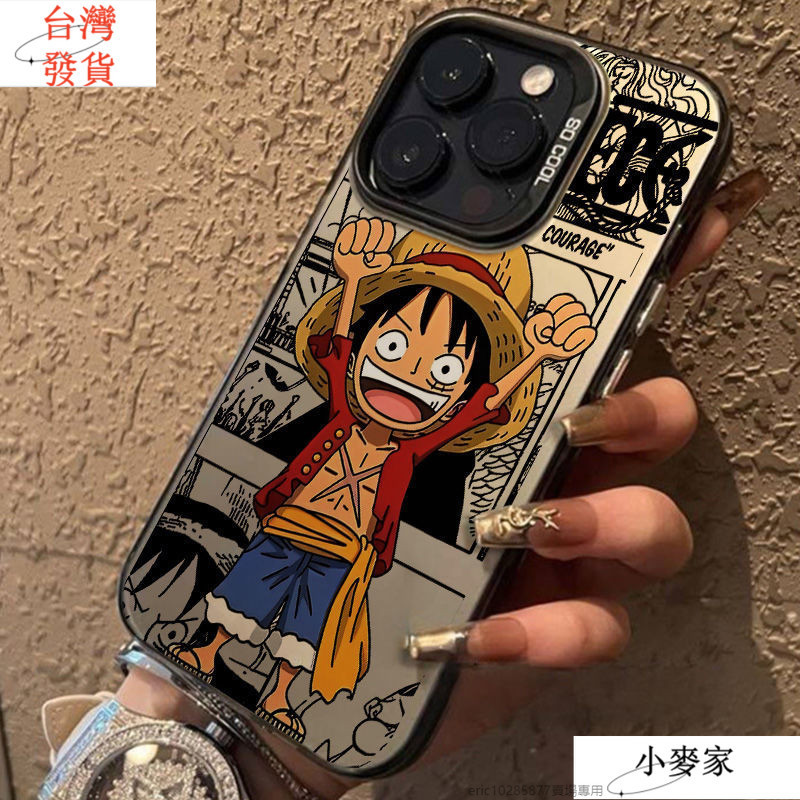 海賊王 防摔 彩银手機殼 iPhone 6 7 8 plus 14 13 12 11 pro max X i16 防摔殼