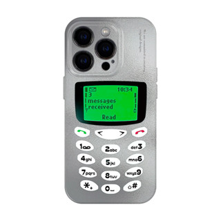 小靈通 iphone15promax手機保護殼套蘋果14plus古早藝術設計感小眾13輕奢ins熱門12獨特的不會撞殼的