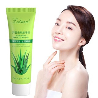 Lelnia 蘆薈去角質凝膠潔面保濕全身摩擦和 T1