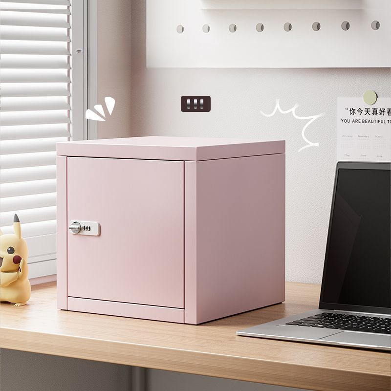 現貨🏆【冠軍選物 可開發票】 小型家用保險箱 密碼保險箱 保險櫃 小金庫 存錢筒 家用投幣櫃 保管箱 生日禮物 EN75