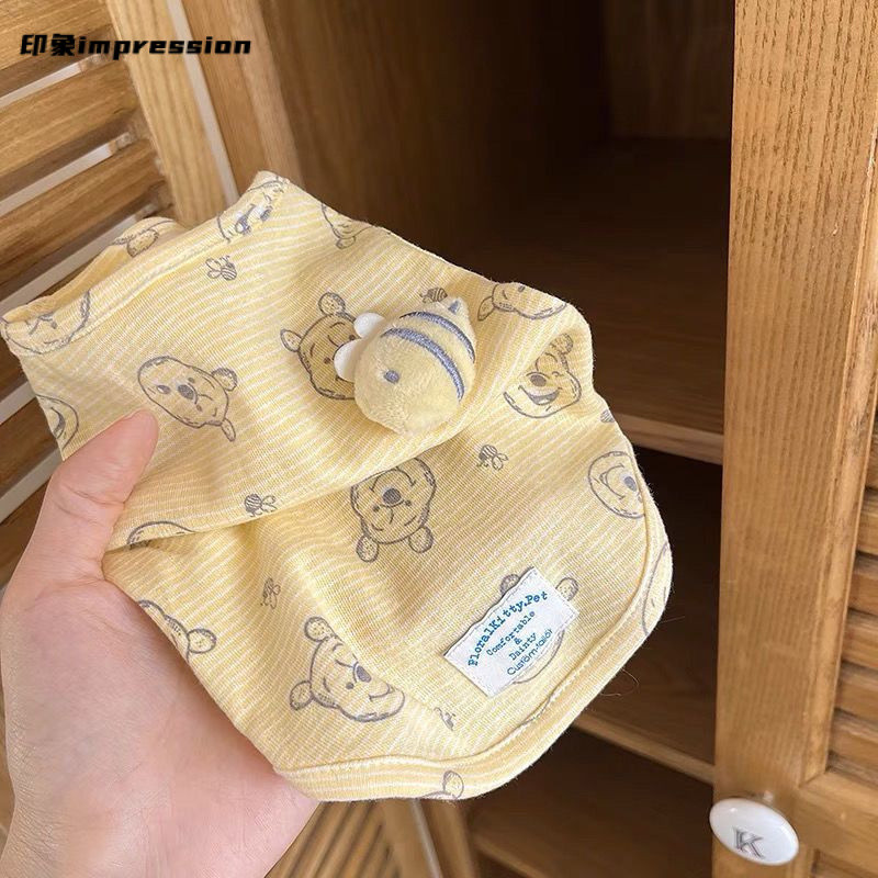 ━❤☆2025春季新品寵物服貓咪狗狗泰迪博美比熊純棉春秋打底卡通噗噗新款背心新款