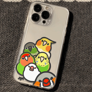 鸚鵡 透明殼 蘋果 16 15 iPhone 14 13 12 11 pro X XR XS max 手機殼 販販殼