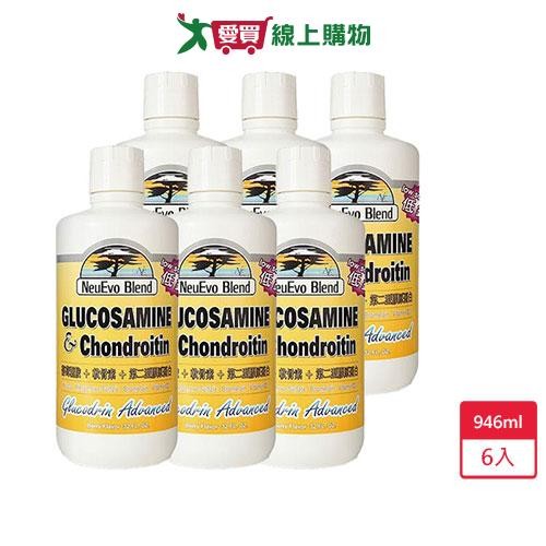 紐力活葡萄糖胺液946ml x6入【愛買】