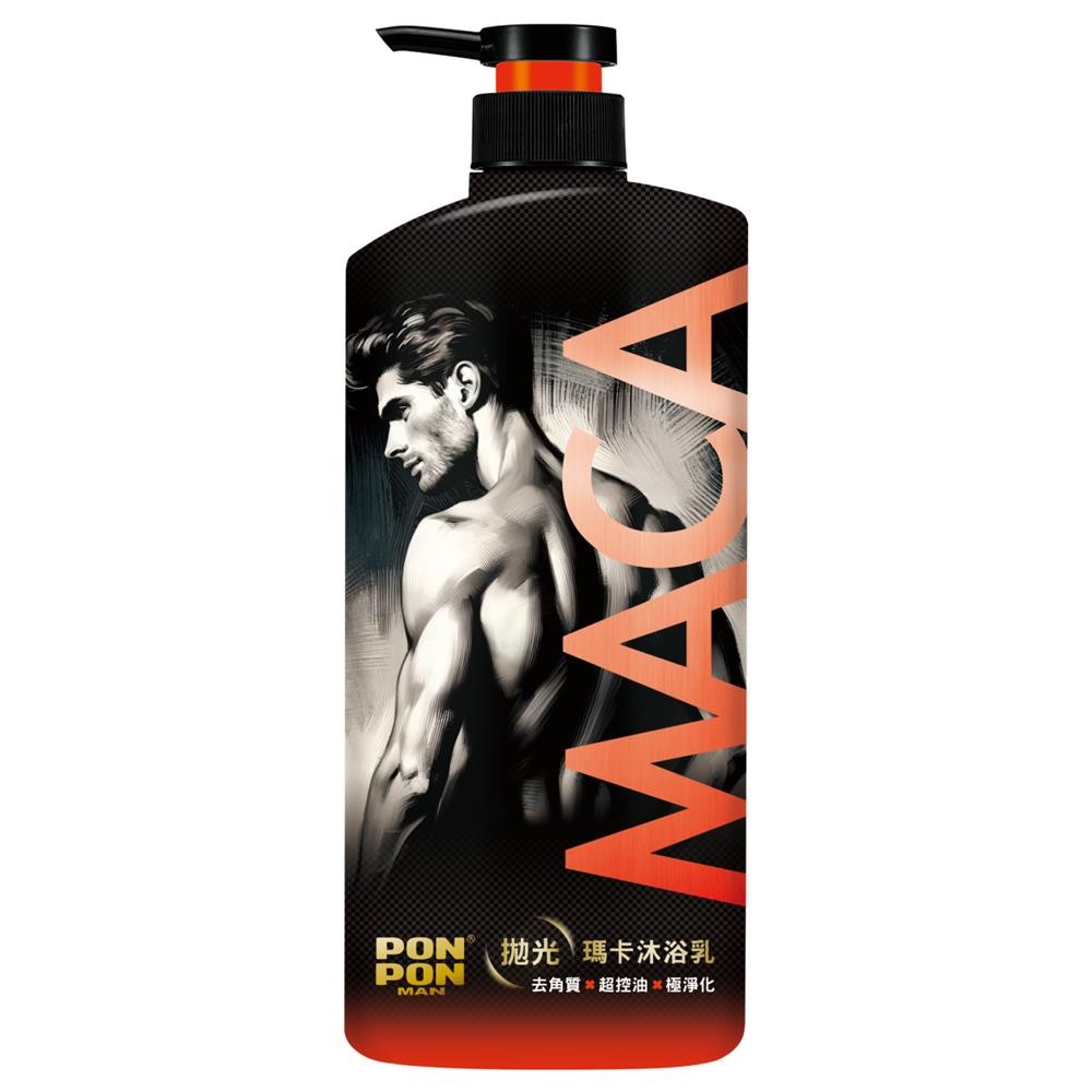 澎澎MAN拋光瑪卡沐浴乳850g