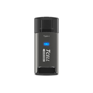 TCELL冠元 高速Type-C鋅合金讀卡機(DDR225+) 酷弟3C