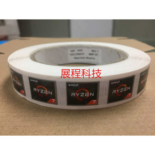 全新新款原裝AMD75 RYZEN 3 銳龍英特爾CPU個性標籤貼紙