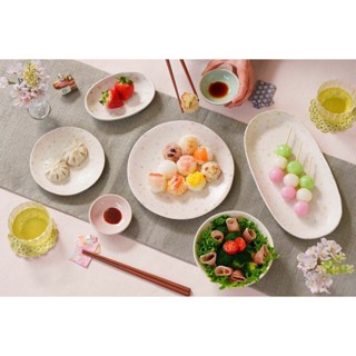現貨 日本製美濃文山窯圓點造型陶瓷餐具 Spray 餐盤 陶瓷碗 沙拉碗 點心碗 魚盤 蛋糕盤 麵包盤 日本進口