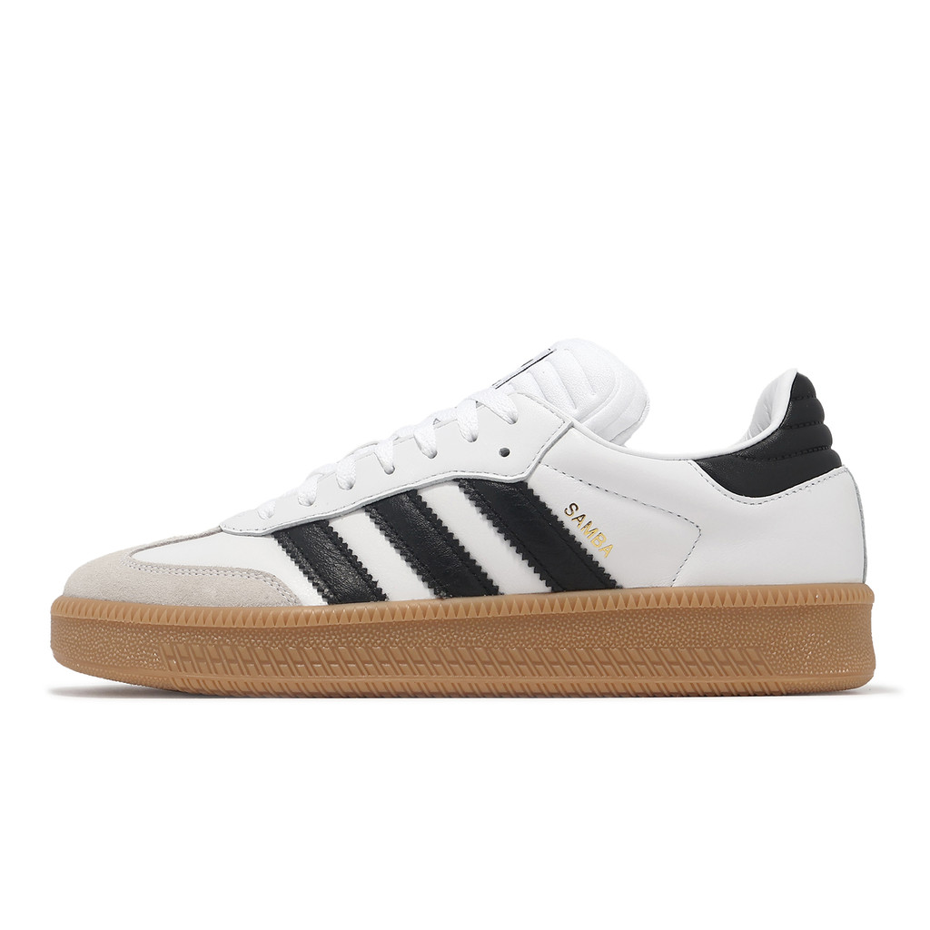 adidas 休閒鞋 Samba XLG 男鞋 女鞋 膠底 白 黑 厚底增高 德訓鞋 愛迪達 [ACS] IE1377