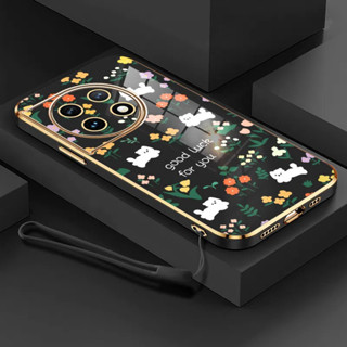 REDMI Redmi1 A2 YS S2 TPU手機殼精美小花朵圖案包邊ED peekaboo