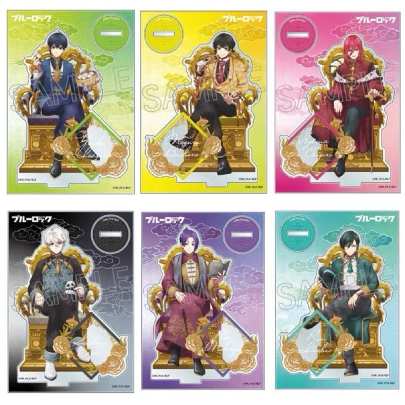 藍色監獄 BLUE LOCK 王座立牌 王座vol.2 壓克力立牌 潔世一 蜂樂廻 凪誠士郎 千切豹馬 糸師凜 御影玲王
