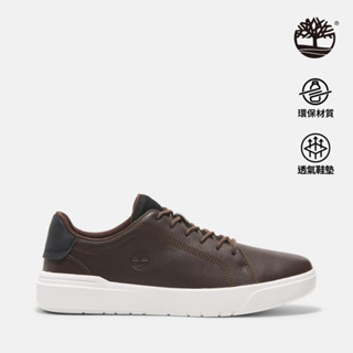 Timberland 男款深棕色低筒休閒鞋|A41F7W01