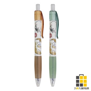 貓福珊迪 果凍自動原子筆 MF01501(款式隨機出貨)【九乘九文具】原子筆 好寫滑溜 學生文具 卡通文具 臺灣製造