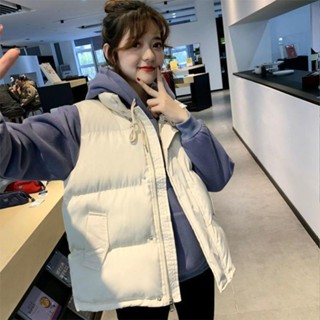 胖胖美依 防風外套 加厚保暖外套 羽絨棉服 馬甲外套 中大碼m-5xl 新款羽絨棉馬甲寬鬆外套氣坎肩背心馬夾-1750.