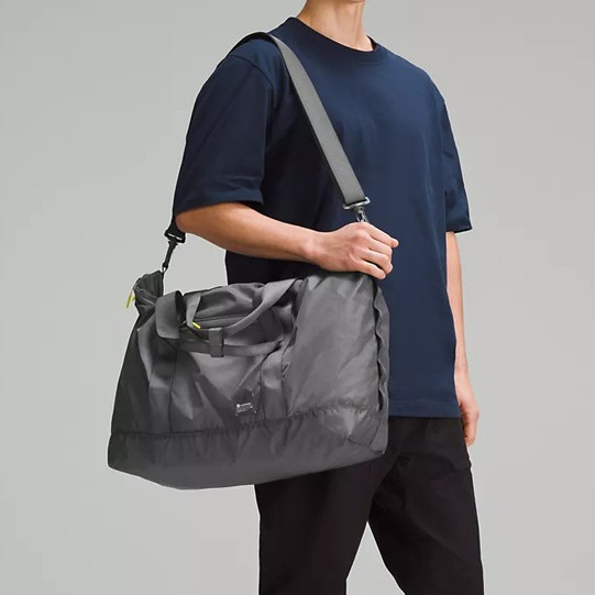 【Z-ONE】加拿大運動第一品牌 LULULEMON Packable Tote Bag 可折疊手提袋 32L