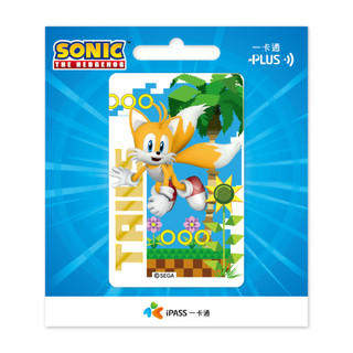 音速小子一卡通/ Tails 代銷 eslite誠品