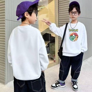 JUSTIN 臺灣現貨 兒童長袖 2024新款男童長袖帥氣衛衣兒童秋冬款休閒百搭男孩冬季炸街冬裝上衣
