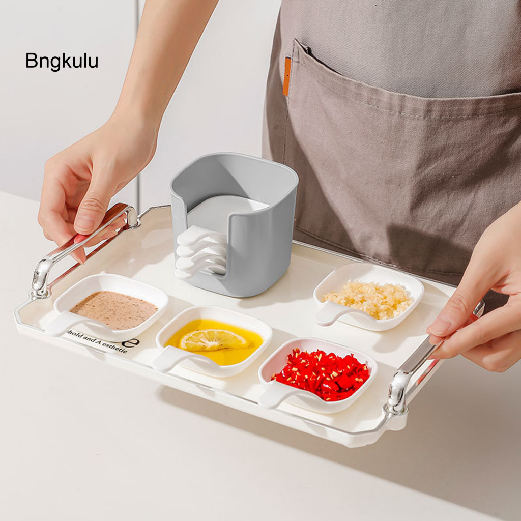 BN Side Dish Dip Bowl Set 調味盤套裝 12pcs 迷你蘸碗套裝帶手柄,用於醬汁零食甜點非常適合