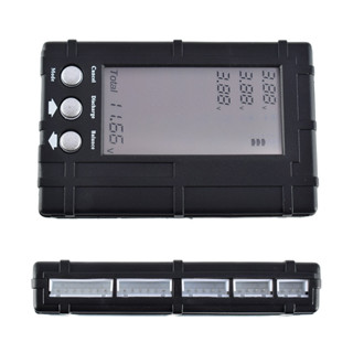 Rc 型號 3 合 1 電池平衡器 LiPo/LiFe 2-6s 帶 LCD 螢幕顯示電壓表測試儀 JST 連接器放電器