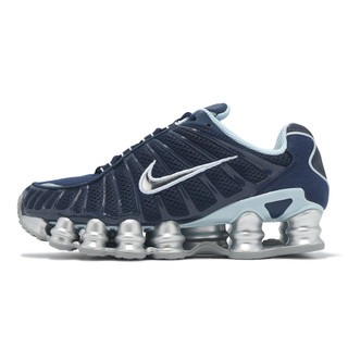 Nike 休閒鞋 Wmns Shox TL 女鞋 藍 銀 支撐 緩震 彈簧鞋 [ACS] IH4481-400