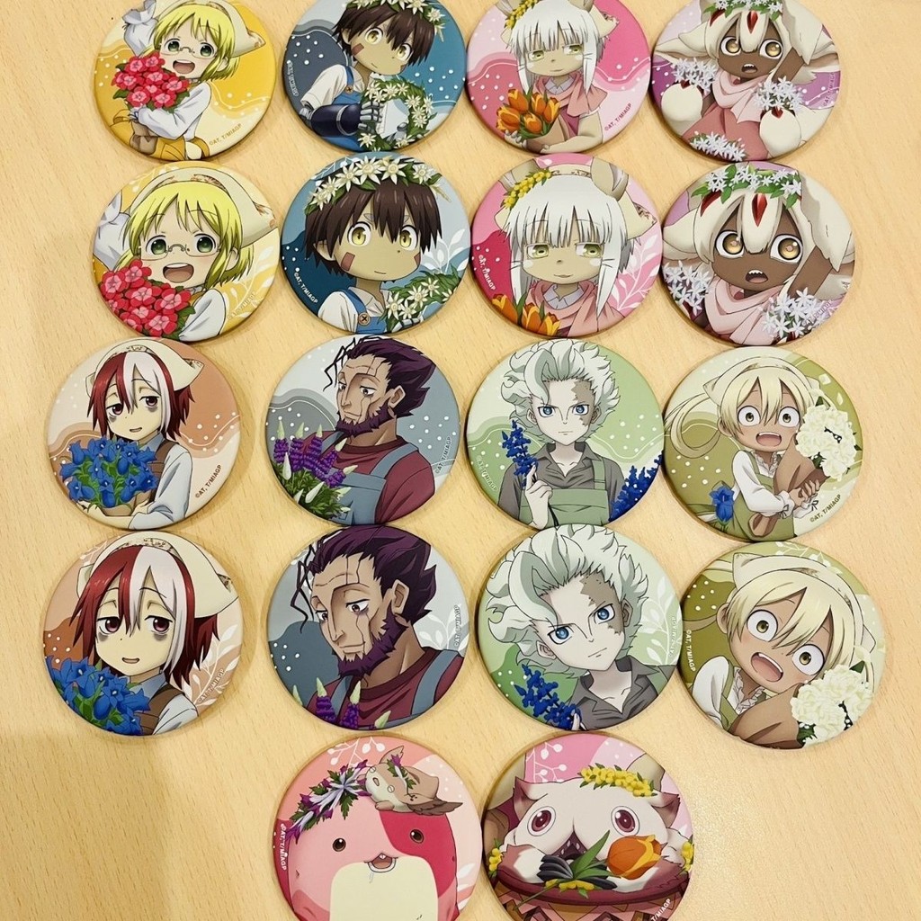 免運 來自深淵 花屋抽賞限定 捧花 花束 吧唧 徽章 立牌 法普塔 日穀 漫谷百寶箱