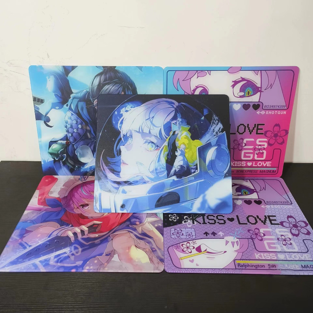 滑鼠墊 玻璃桌墊 瑕疵品 SpacePad絕影烏騅赤兔版強化玻璃滑鼠墊 甩賣  不支持退換 LQR2