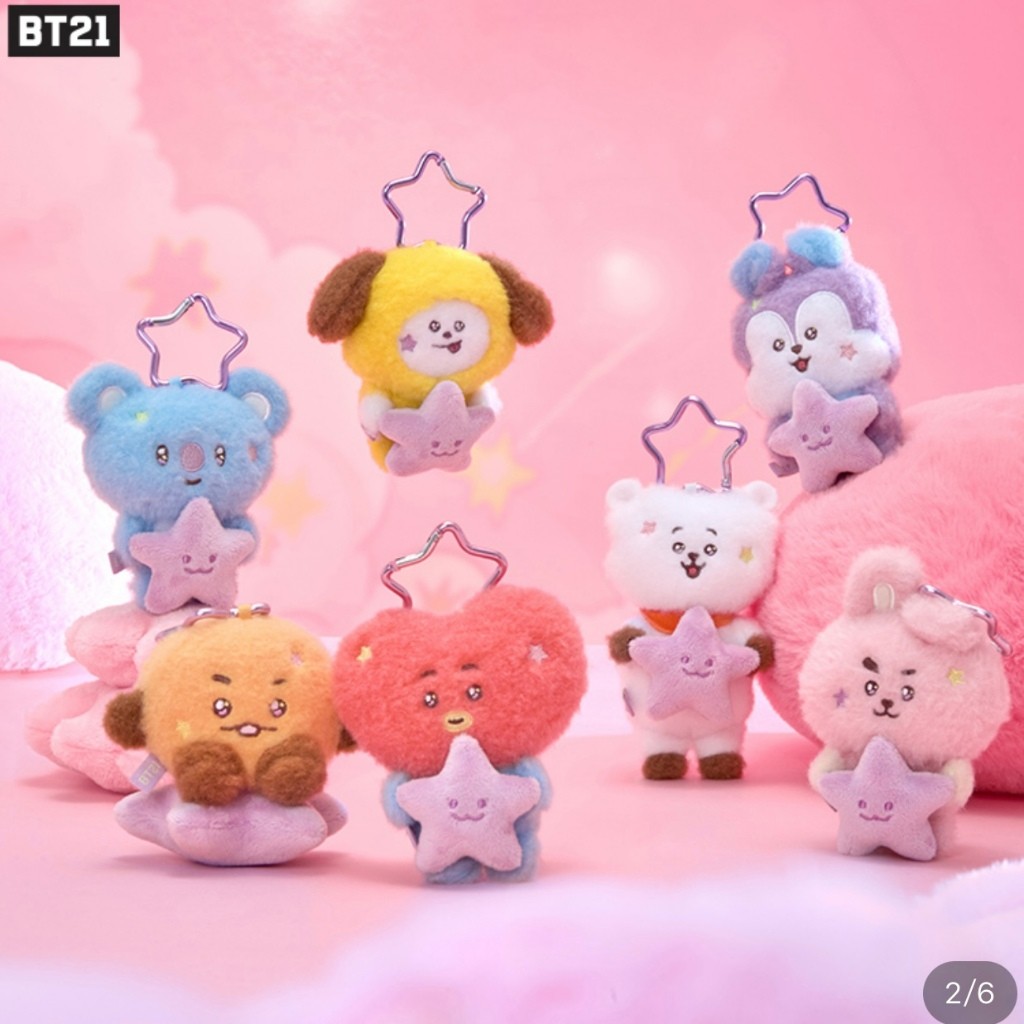 台灣出貨-BT21bts旅行系列LF玩偶鑰匙扣linefriends金泰亨tata田柾國cooky金南俊koya朴智旻