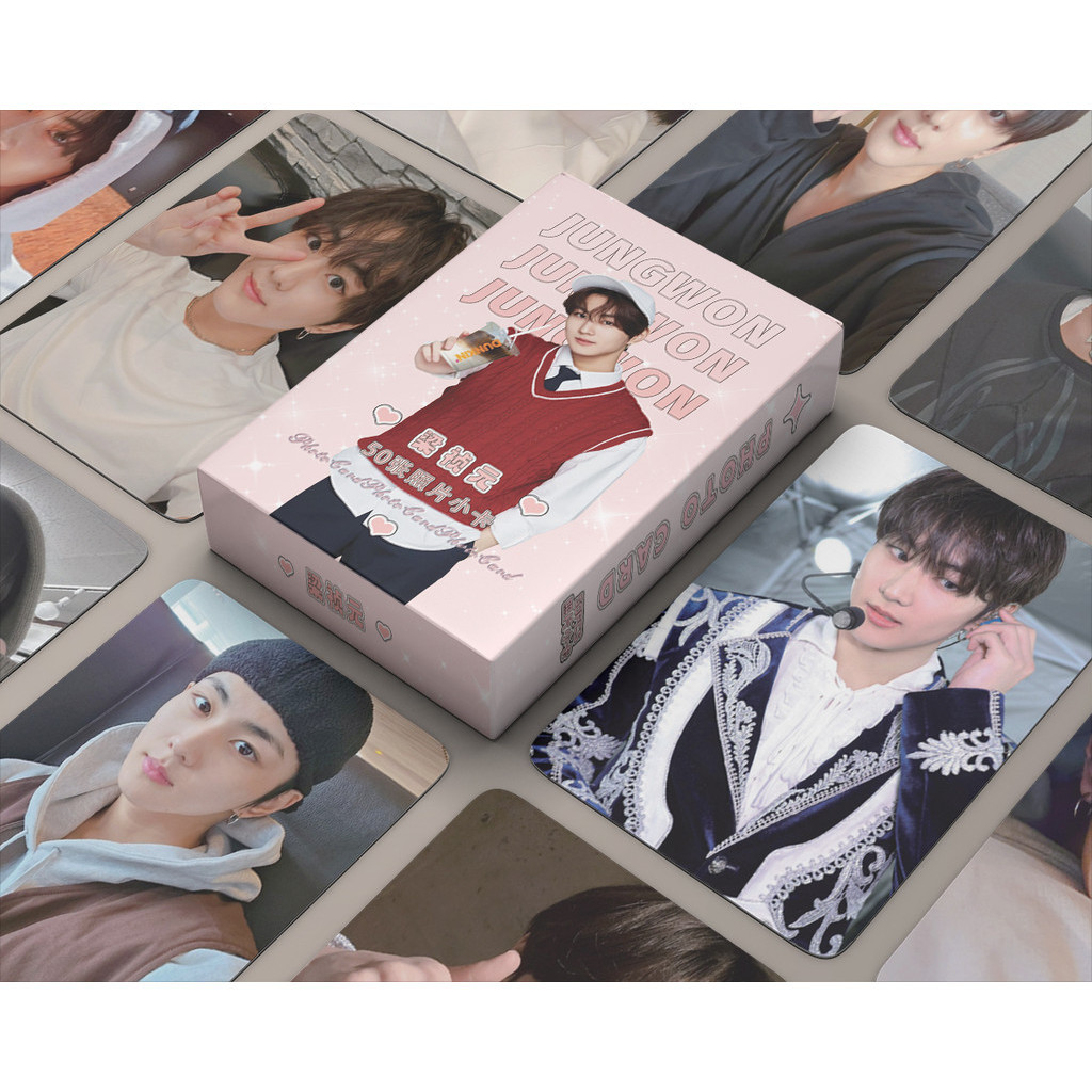 10-124 張 EN 全息明信片浪漫不為人知的 MEMORABILIA HEESEUNG SUNGHOON JAKE 