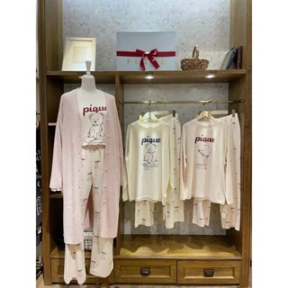 〰Forever〰日單 自留推薦 Gelato pique GP 小熊冰淇淋 情侶睡衣男軟綿綿 家居服套裝