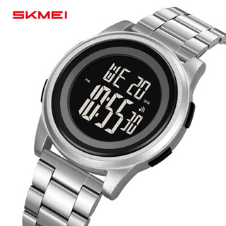 SKMEI 2379 1611時尚手錶運動電子表計時學生防水計時器鬧鐘鋼帶手錶青年多功能夜光電子表多功能