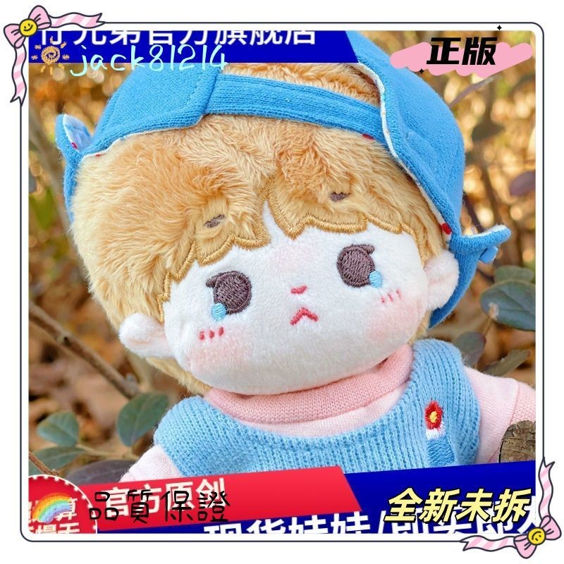 时代少年团 刘耀文 棉花娃娃 时代少年团刘耀文属性20cm棉花娃周边帅气公仔可爱玩偶礼物送情侣