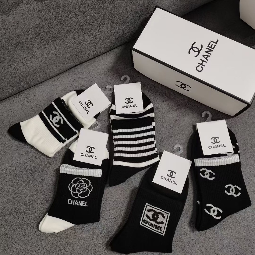 CHANEL....潮牌外貿男女短襪男襪純棉男女襪子