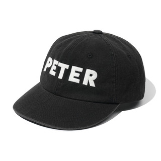 [FLOMMARKET] MY NAME IS PETER 6-PANEL PETER CAP 六分割帽 黑色