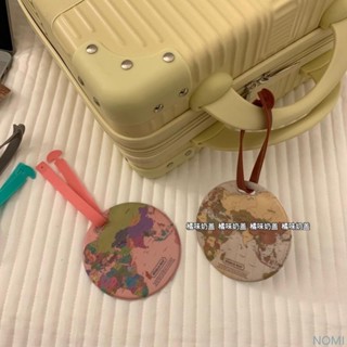 【臺灣出貨】ins風行李箱資訊掛件世界地圖登機牌防丟小眾託運辨識吊牌標籤行李箱掛牌識別牌旅行牌防丟牌託運