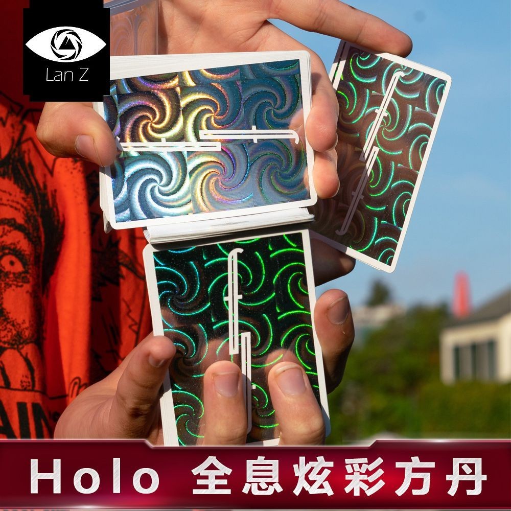 【花切撲克】盛元進口收藏花切撲剋牌 螺旋方丹 Fontaine Holo 全息炫彩卡牌