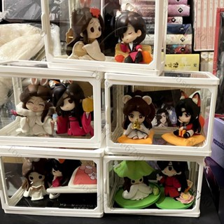 ✨聯盟精選🌈天官賜福展示盒 謝憐花城相遇盒 蛋盲盒手辦 盒子 透明 泡泡瑪特展示盒 公仔疊加收納盒 玩偶盒 小禮物盒