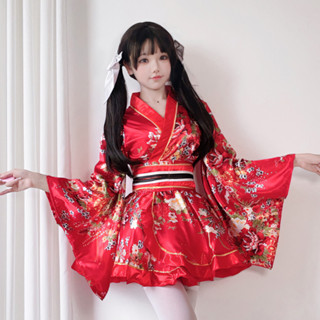 日本和服 cosplay服裝 夏日和風 浴袍和服 女士 套裝