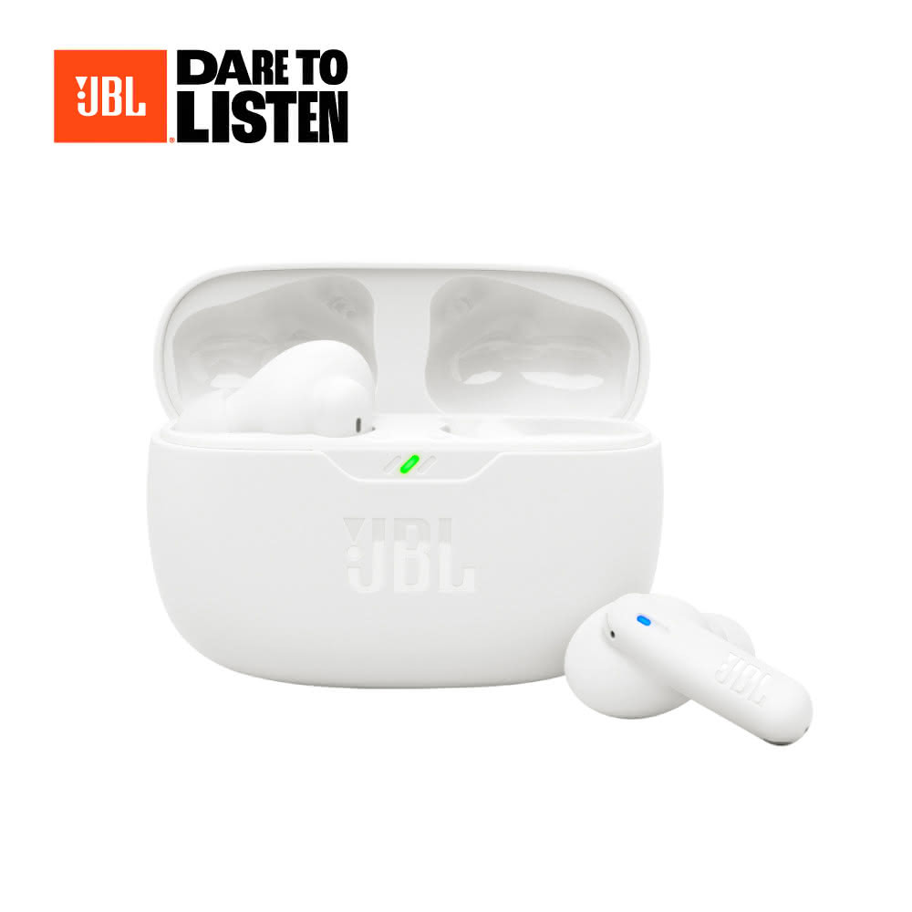 【JBL】Wave Beam 2 真無線降噪藍牙耳機｜白色