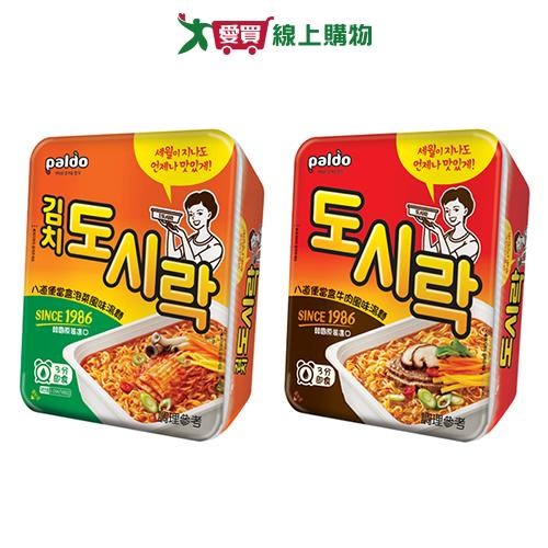 PALDO八道便當盒風味湯麵系列(泡菜/牛肉)(86g/碗)【愛買】