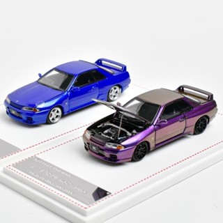 FH 1:64 日產 GT-R R32 Nismo S-Tune 開前蓋 合金汽車模型