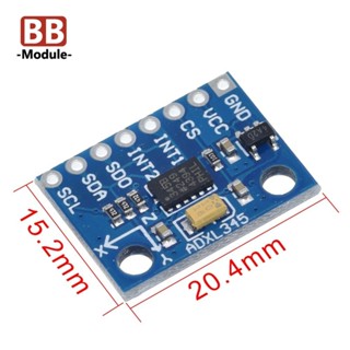 Gy-291 ADXL345 Arduino重力傾斜模組IIC/SPI傳輸數字三軸加速