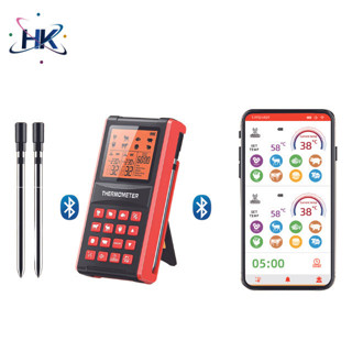 【崇德店】智慧數字藍芽無線肉類溫度計燒烤烤肉溫度計廚房用烤箱食物溫度計