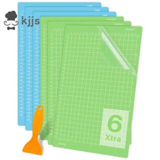 6 件切割墊適用於 Cricut Joy Xtra 12x8.5 英寸粘性可重複使用工藝切割墊粘性配件更換