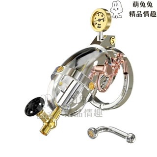 免運促銷 蒸汽朋剋係列複古金屬設計手輪導尿貞操裝置機械師 男用貞操鎖 陰莖調教 女王調教 鳥籠貞潔器 戒擼鎖