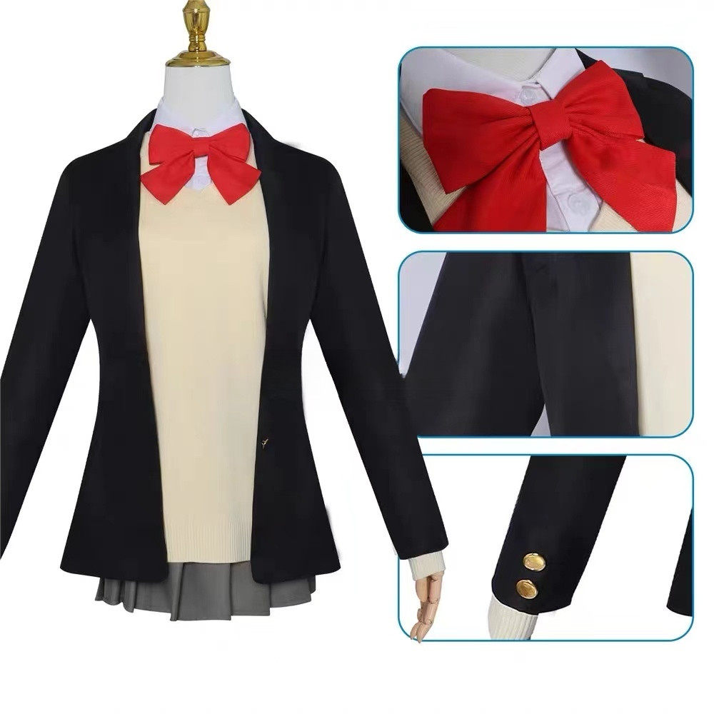 台灣免運🎀 2.5次元的誘惑 橘美花莉cos 橘美花莉制服女JK校服cos服理理莎莉莉紗美花莉  2.5次元的誘惑cos