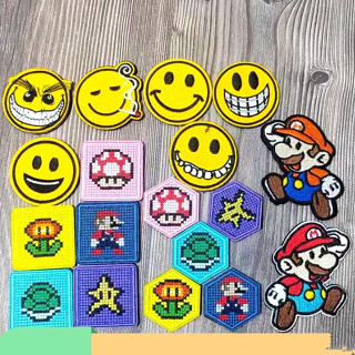 【定製】刺繡 Emo emoji Mario plumber3D Velcro Patch /Badges/臂章/徽章裝