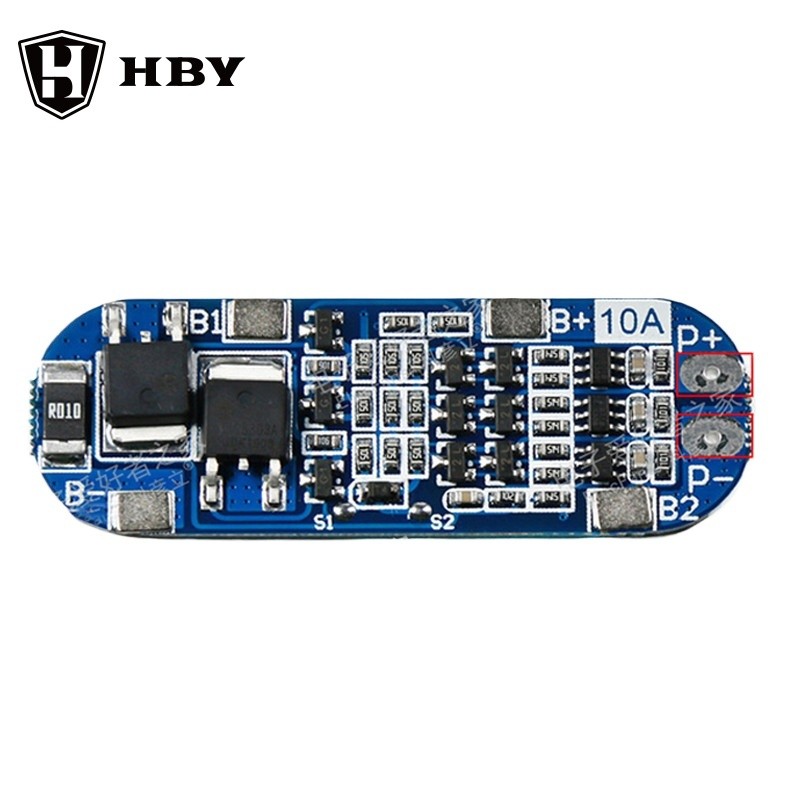 3s 10A 11.1V 12V 12.6V 鋰電池充電器保護板模塊,適用於 18650 鋰離子鋰電池 BMS 3.7V