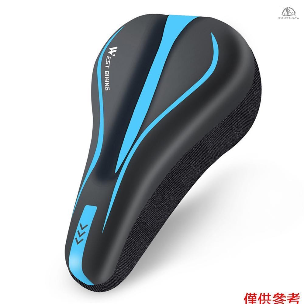 [SN] West Biking 自行車 PU 皮革矽膠坐墊套山地自行車防水座椅海綿套防滑自行車座套自行車配件