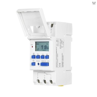 開關定時器 THC15A 數顯時間開關 16A可程式設計微電腦時控開關 定時器 12V