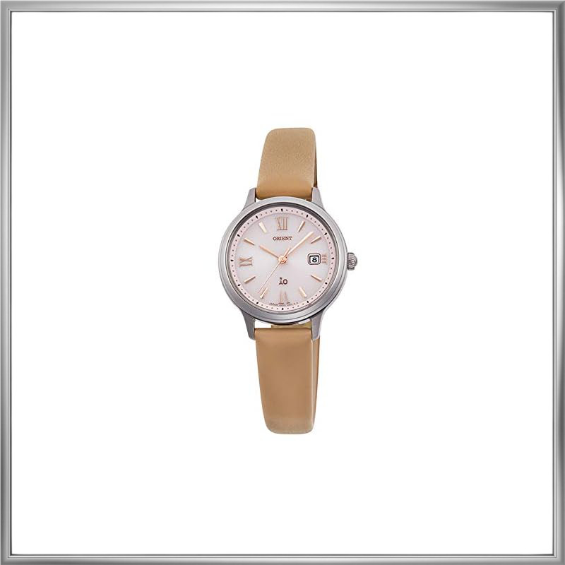 东方 ORIENT iO 腕表 SOLAR 日本制造 国内保证 RN-WG0412P 女士 粉色